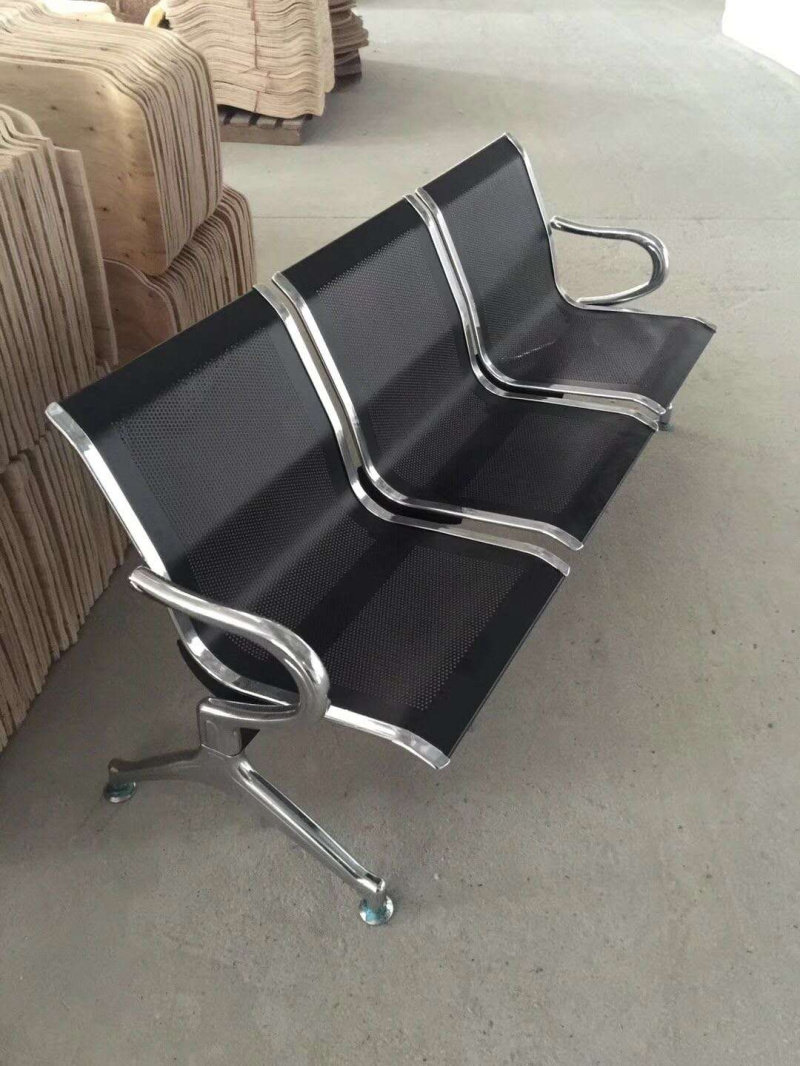 简约时尚电镀排椅一人位公共座椅