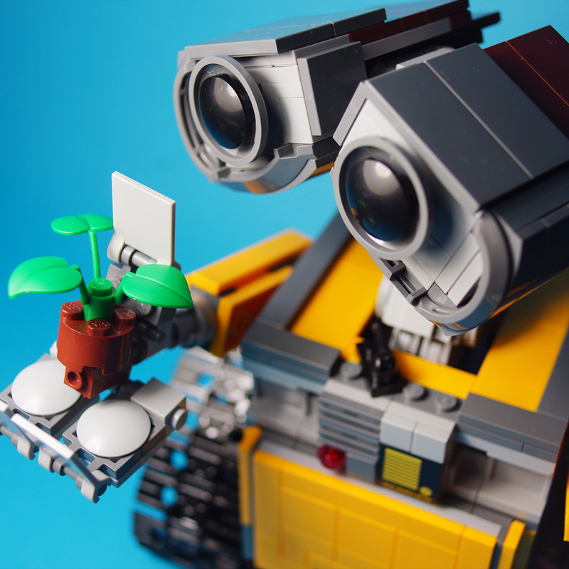 乐高蝙蝠侠大电影_乐高lego21303瓦力机器人伊娃大电影系列益智男孩