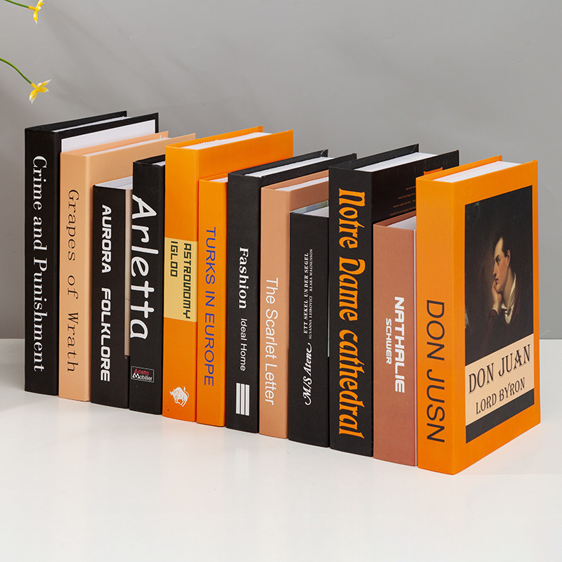 仿真装饰假书书书