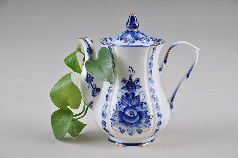 午后时光 蓝花瓷(俄罗斯国瓷)