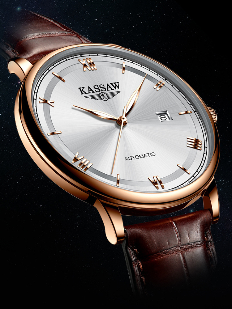 瑞士男机械表镂空真钻K860卡梭潮流轻奢品牌十大手表全自动男进口