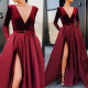 Evening Dress red sexy long dress Evening Gown Wedding Party