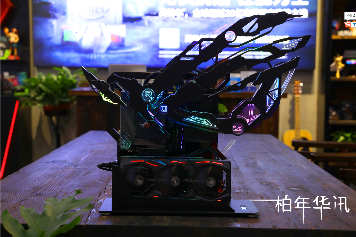asus/华硕信仰个性游戏败家之眼小眼睛rog玩家国度限量版主机机箱