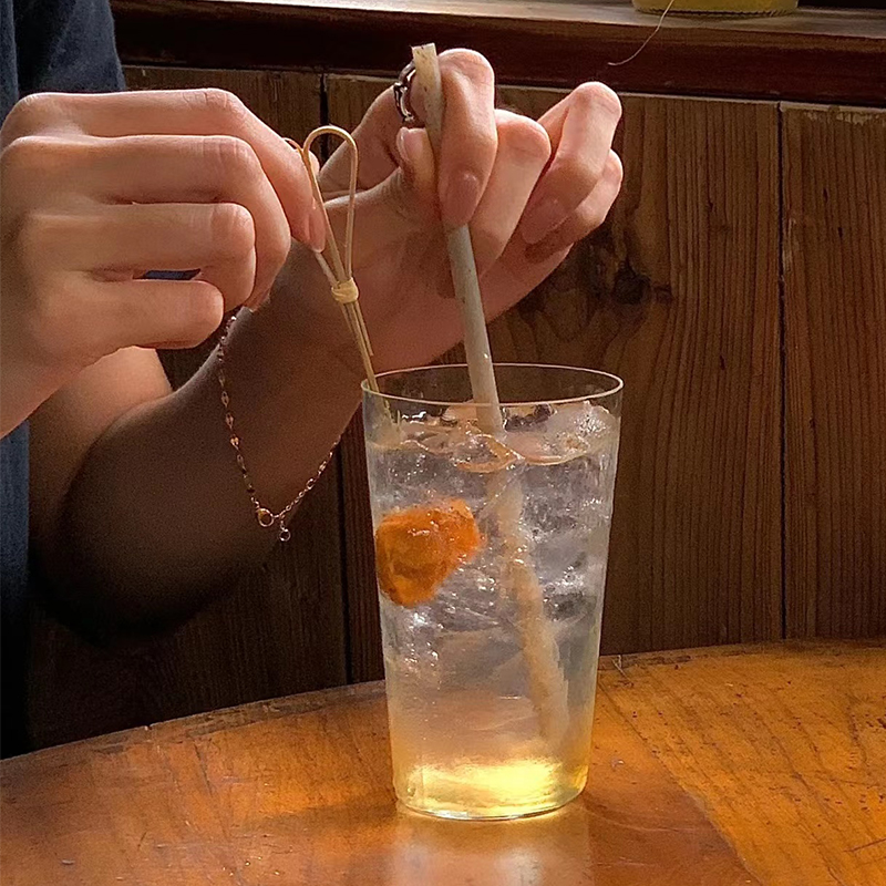 日式木村柯林杯超轻薄玻璃杯子水杯拿