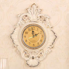欧式时钟大号挂钟客厅高档奢华 豪华时尚装饰钟表挂钟陶瓷静音