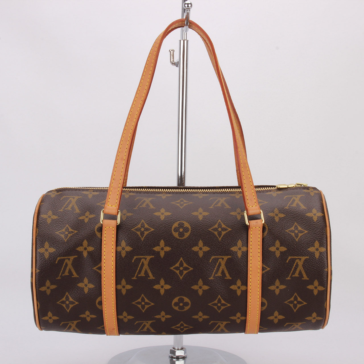 【9新】lv路易威登老花枕头包151107027