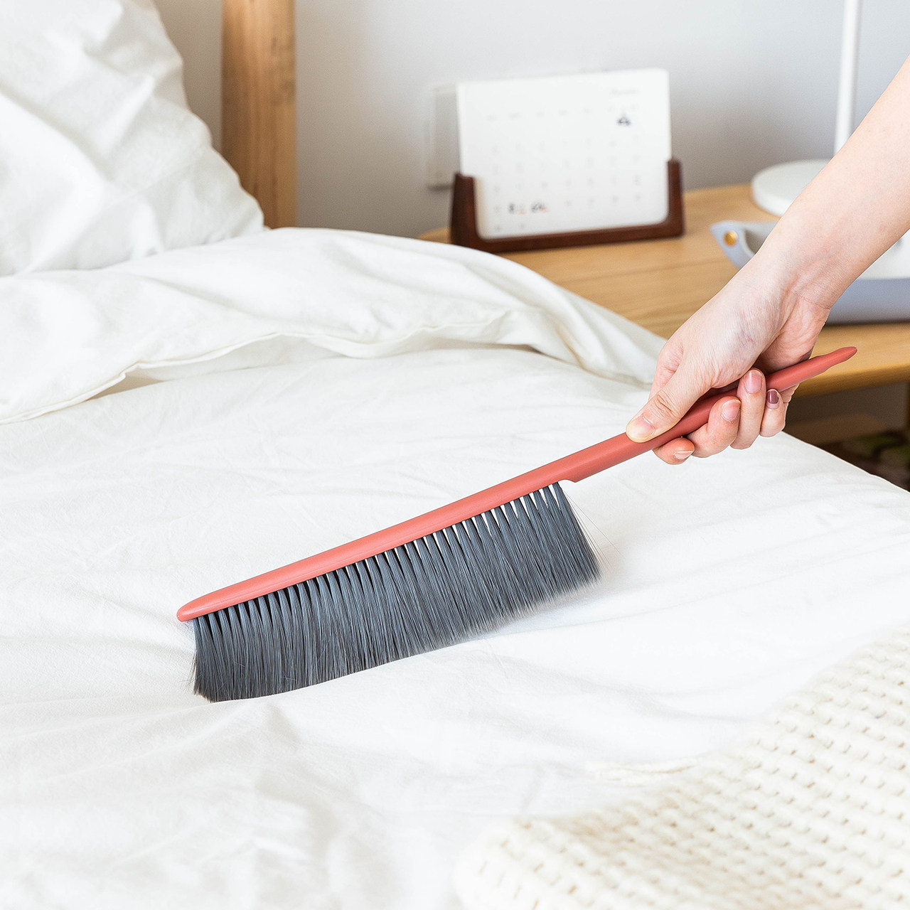 摩登主妇扫床刷子家用神器卧室床上清洁长柄软毛刷地毯沙发除尘刷