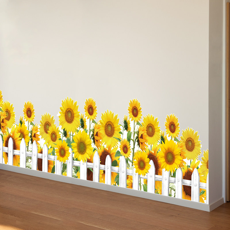 墙角贴纸遮丑卧室儿童房间幼儿园墙面装饰墙贴墙壁墙上贴画踢脚线