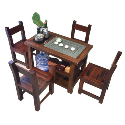 实木茶桌椅家用阳台小小型泡茶桌