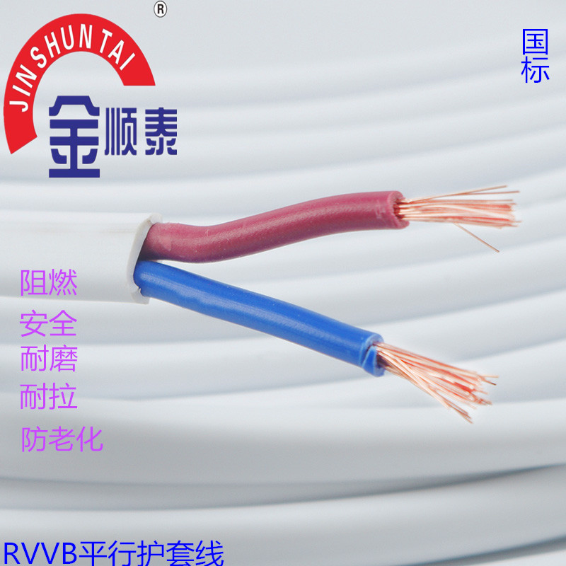 金顺泰RVV白色护套线2芯3芯纯铜国标电源线在类目 电子/电工, 电线, 护套线中 - 来自Buy2taobao.com提供专业的淘宝代购服务