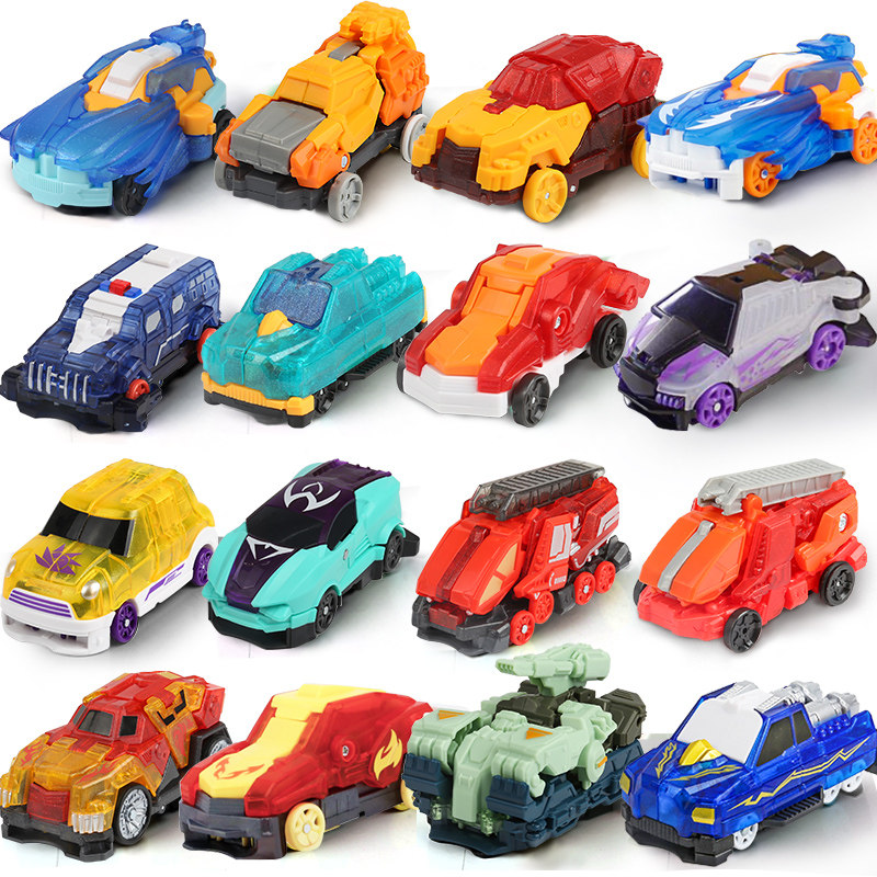 爆裂飞车4兽神出击玩具闪电神雕破空长鹰5暴力第四代男孩儿童套装