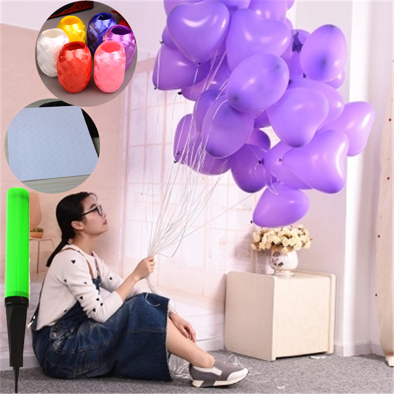 心形气球婚房婚庆用品结婚10寸气球婚礼生日求婚布置乳胶气球装饰|ruв категории фестиваль товаров/подарок, шар/плавучих воздушный шар, шар - от Buy2taobao.com для оказания профессиональной услуги покупки агента Taobao
