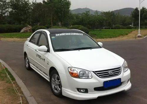 08-10款起亚赛拉图小包围改装 赛拉图小包围前后唇侧裙尾翼改装