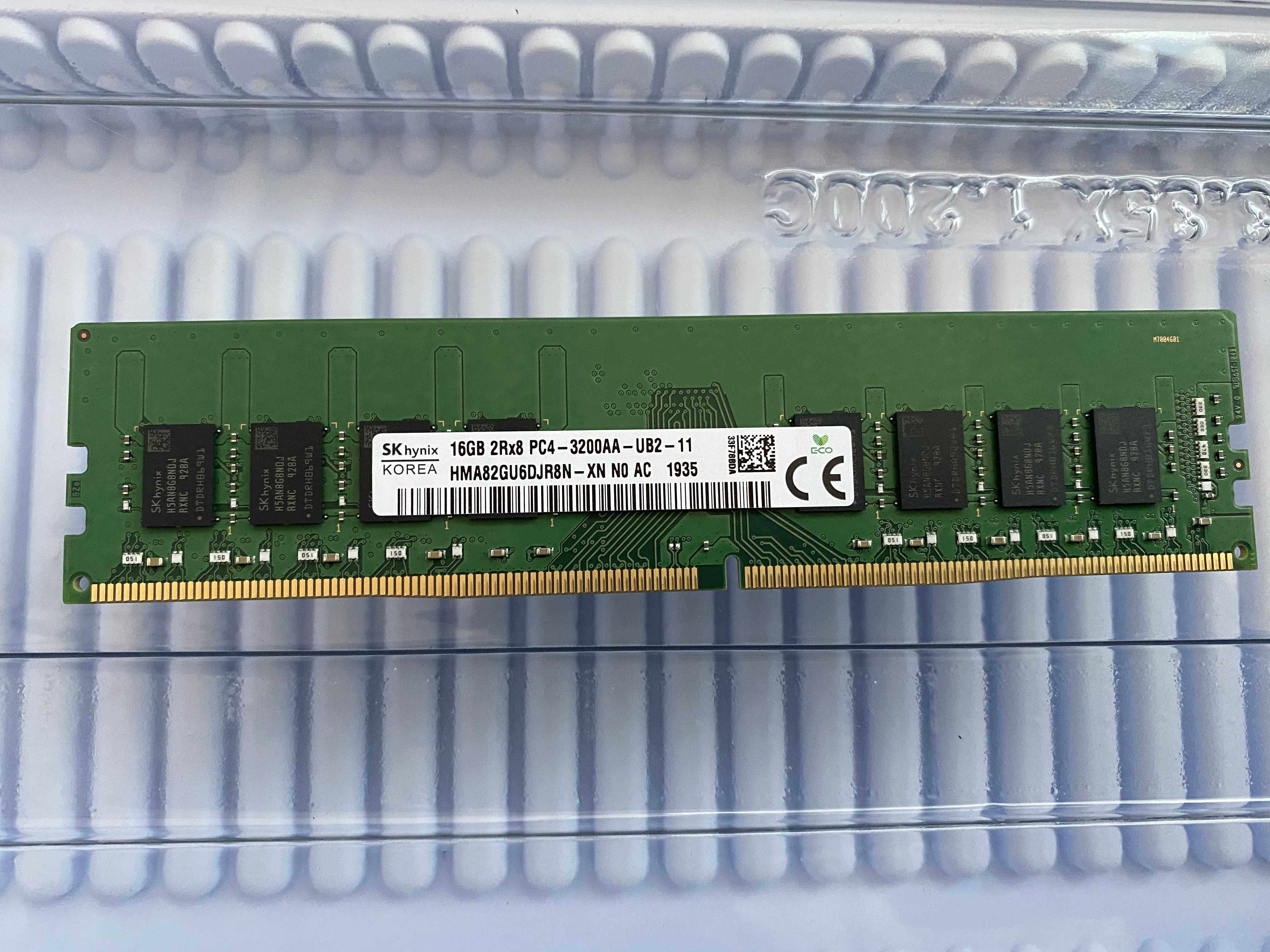 sk海力士16g2rx8pc43200aaub2hma82gu6djr8nxn台式机内存条私有云存储