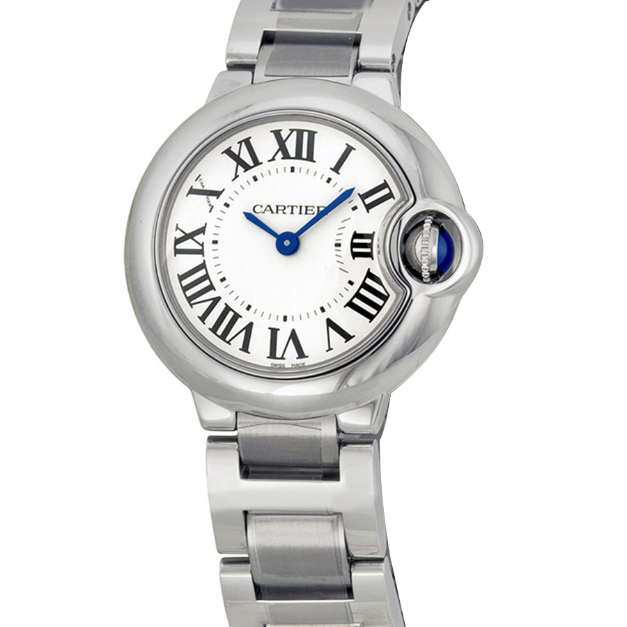 【99新】未使用 卡地亚 蓝气球系列 石英女表 w69010z4