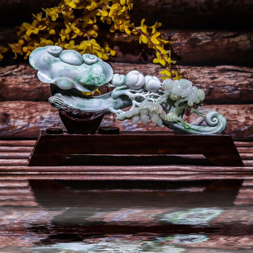 《事事如意》中国四大名玉 独山玉1280g