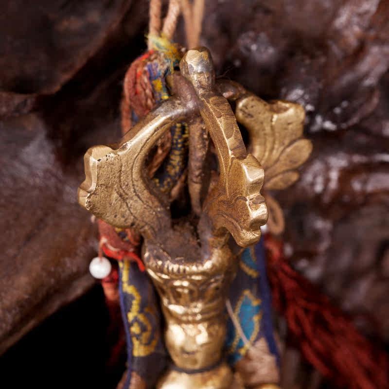 藏传扎寺珍藏法物结缘祈福专场  藏传扎寺 密宗法器 斧钺 断烦恼