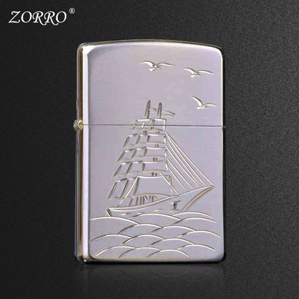 佐羅煤油打火機 防風雕刻純銅薄老式防風煤油火機在類目 ZIPPO/瑞士軍刀/眼鏡, 品牌打火機及配件, 其它, 煤油打火機中 - 來自Buy2taobao.com提供專業的淘寶代購服務