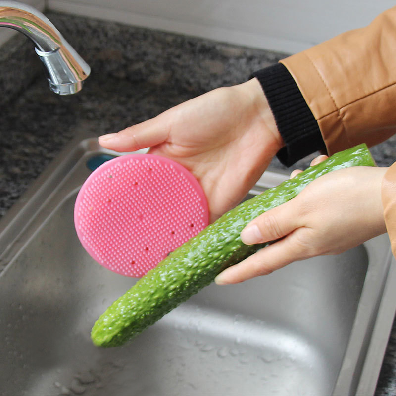 洗菜刷子蔬果刷刷黄瓜土豆山药刷厨房水果洗菜神器水果刷蔬菜刷-标题