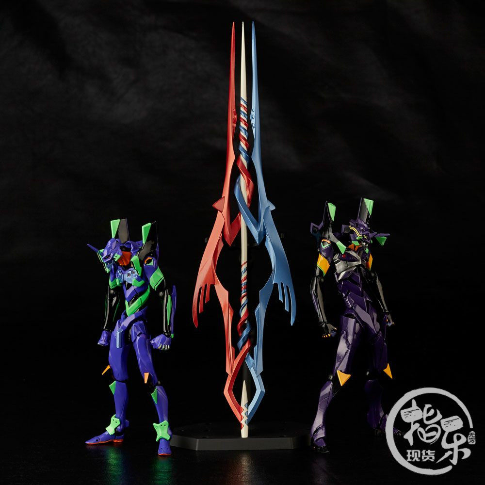 海洋堂模型eva新世纪福音战士初号机十三号机盖乌斯之枪
