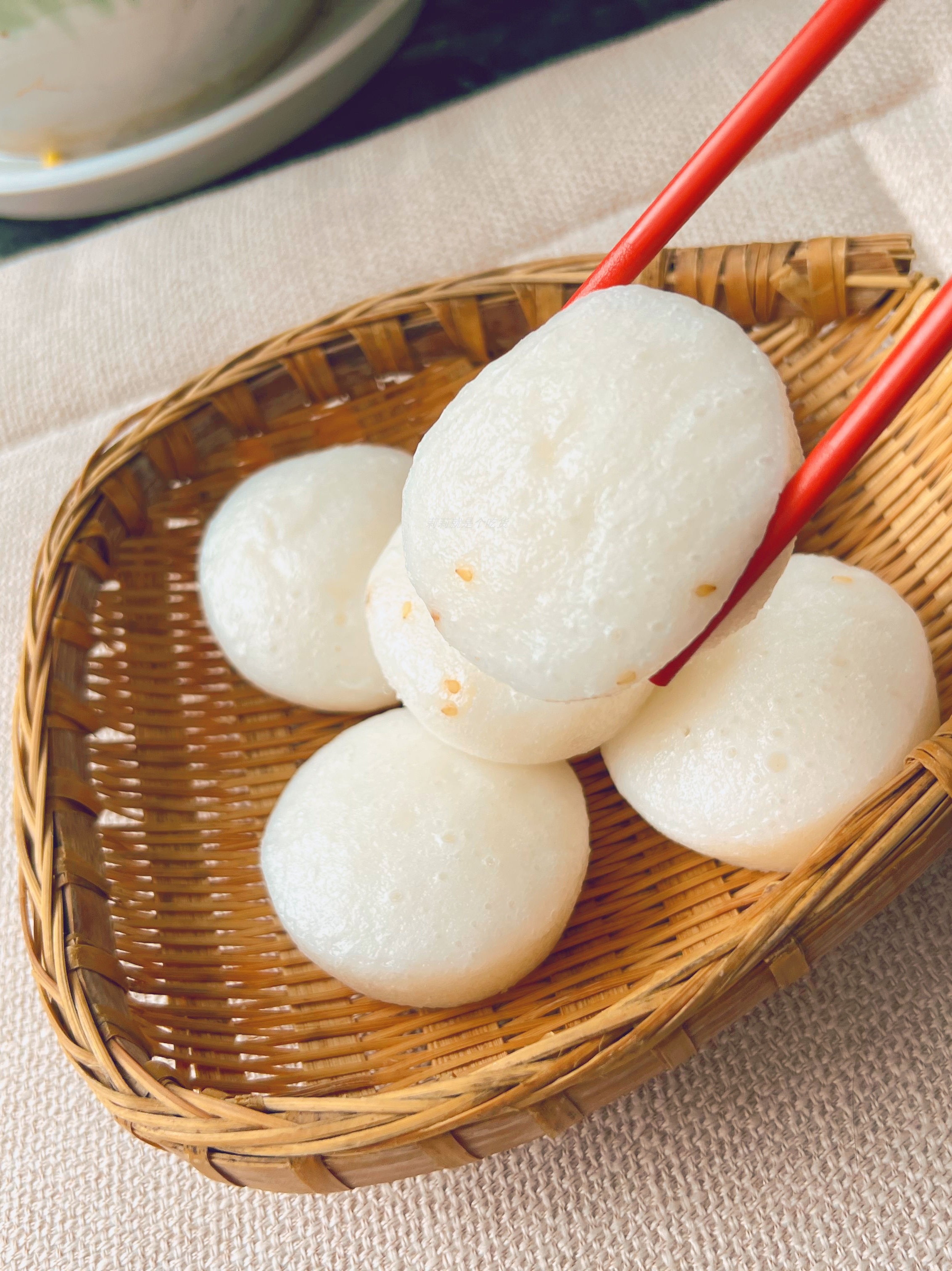 米糕发糕白糕泡粑微甜无油发酵宜宾纯手工零添加营养早餐孕妇儿童