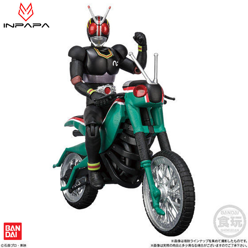 日本万代 食玩 假面骑士 掌动x 龙骑 蒙面超人 black rx 机车现货