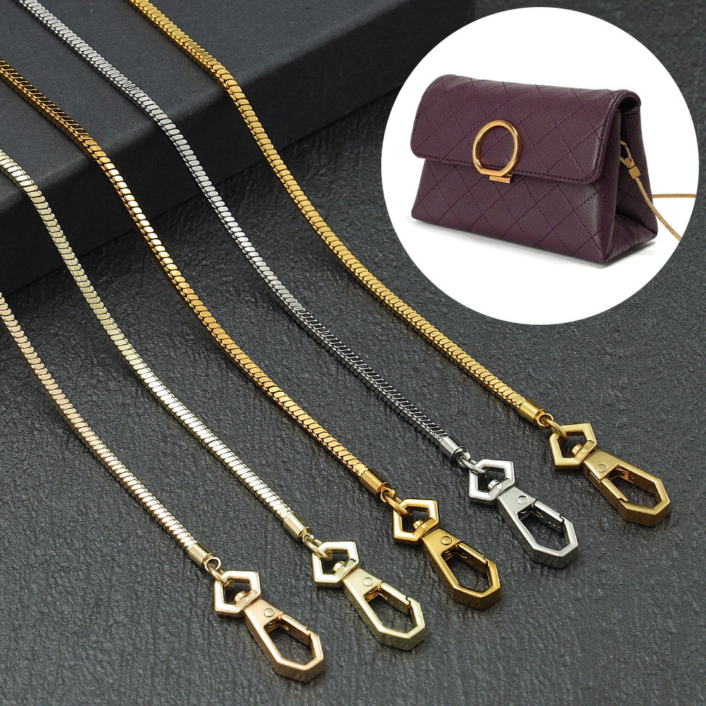 小ck包包链条风琴包蛇骨链金属配件肩带斜跨包小包细链子替换单买