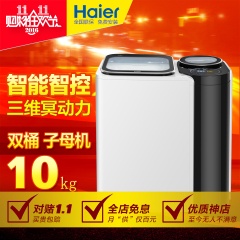 Haier/海尔 FQB100-F261U1全自动三动力波轮洗衣机10公斤子母机