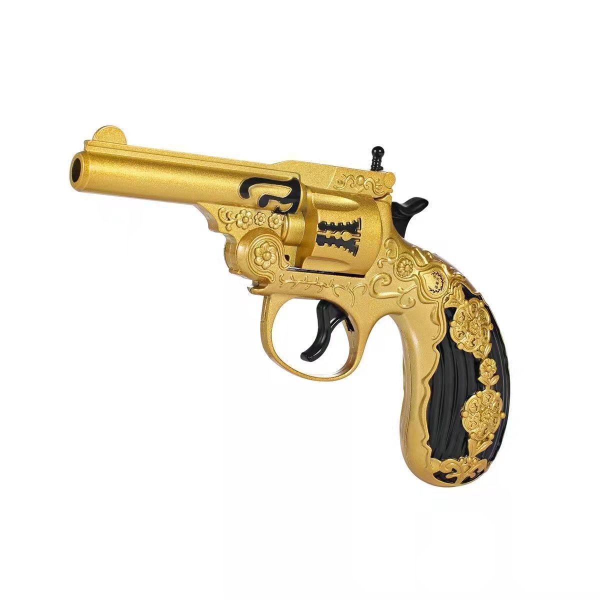 火炮子纸炮信号玩具枪砸响抢波斯雕花卡通可爱砸炮枪照相馆拍照用