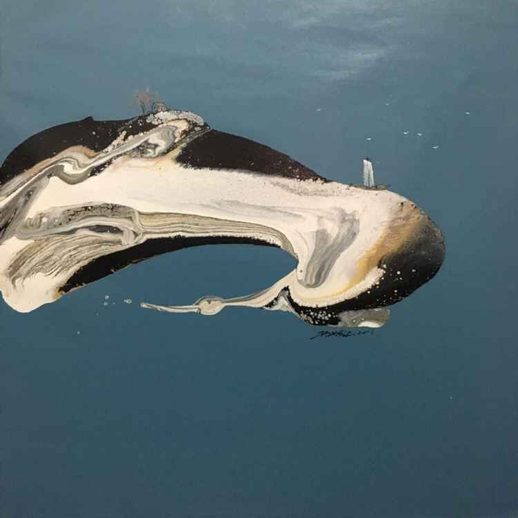 杨旭江《归系列》布面油画