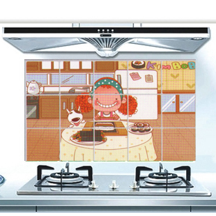 清仓价【买2送1】韩国高档铝箔厨房墙贴防油贴纸油污贴纸瓷砖贴纸