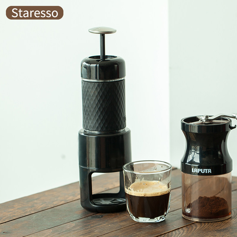 staresso星粒便携式咖啡机随身手压手动意式浓缩迷你咖啡胶囊机