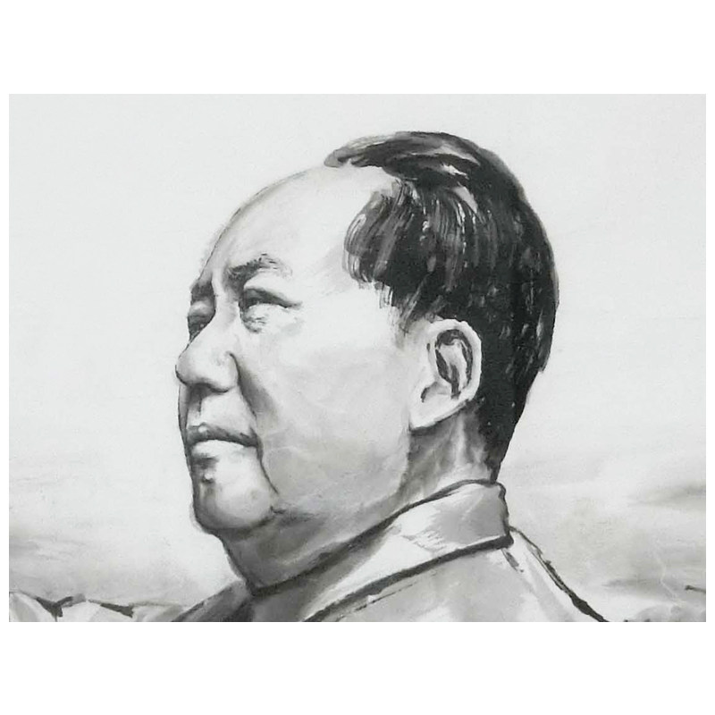 魏鸿《人民万岁》带合影 京恩收藏
