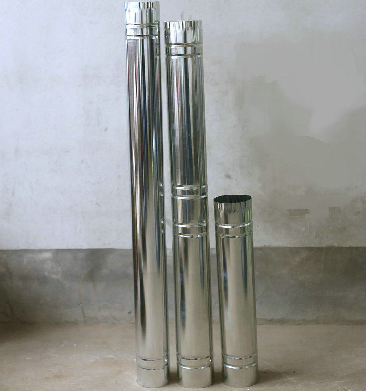 加厚烟筒烟囱家用白铁皮家用取暖炉煤球炉排烟管