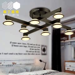 设计师创意艺术卧室吸顶灯铁艺客厅吸顶灯现代时尚简约灯饰