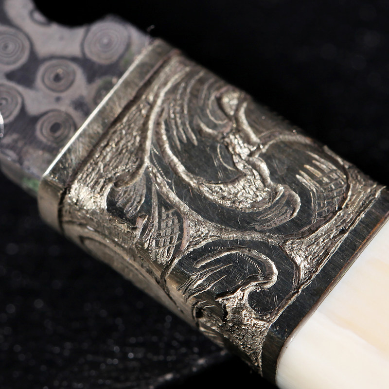 【直供】《象牙手柄纯手工茶剑》未开刃 浙江工艺美术大师季劭聪