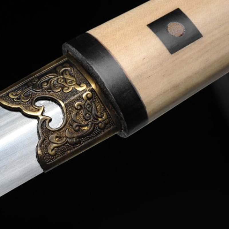 【莫干剑】莫干素剑 未开刃 浙江省工艺美术大师 镇宅 收藏 送礼