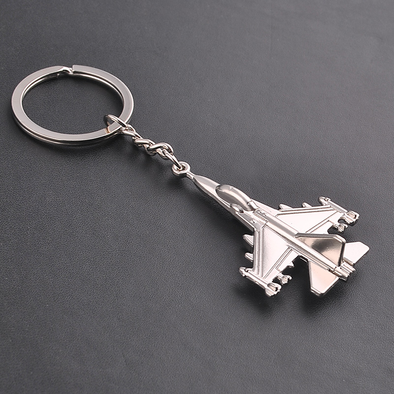 创意小礼品飞机战斗机钥匙扣 流行商务钥匙圈链小玩意小商品