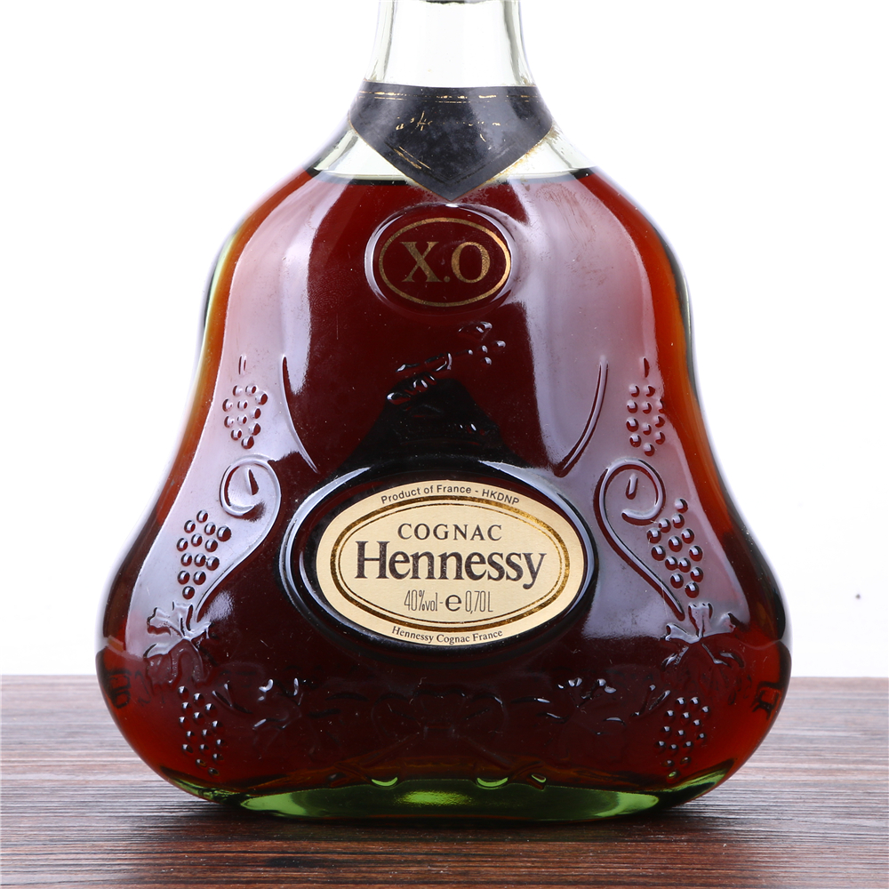 10/80年代青瓶轩尼诗xo干邑白兰地40度700ml老洋酒收藏