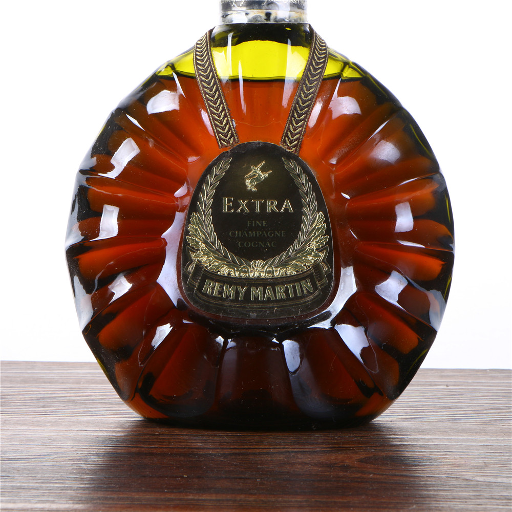 【即刻拍】80年代人头马青樽双带extra特优干邑白兰地40度700ml