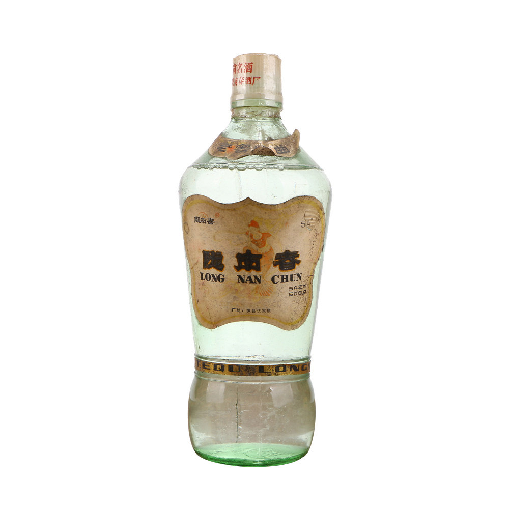 78/80年代甘肃陇南春特曲酒54度542ml老酒收藏