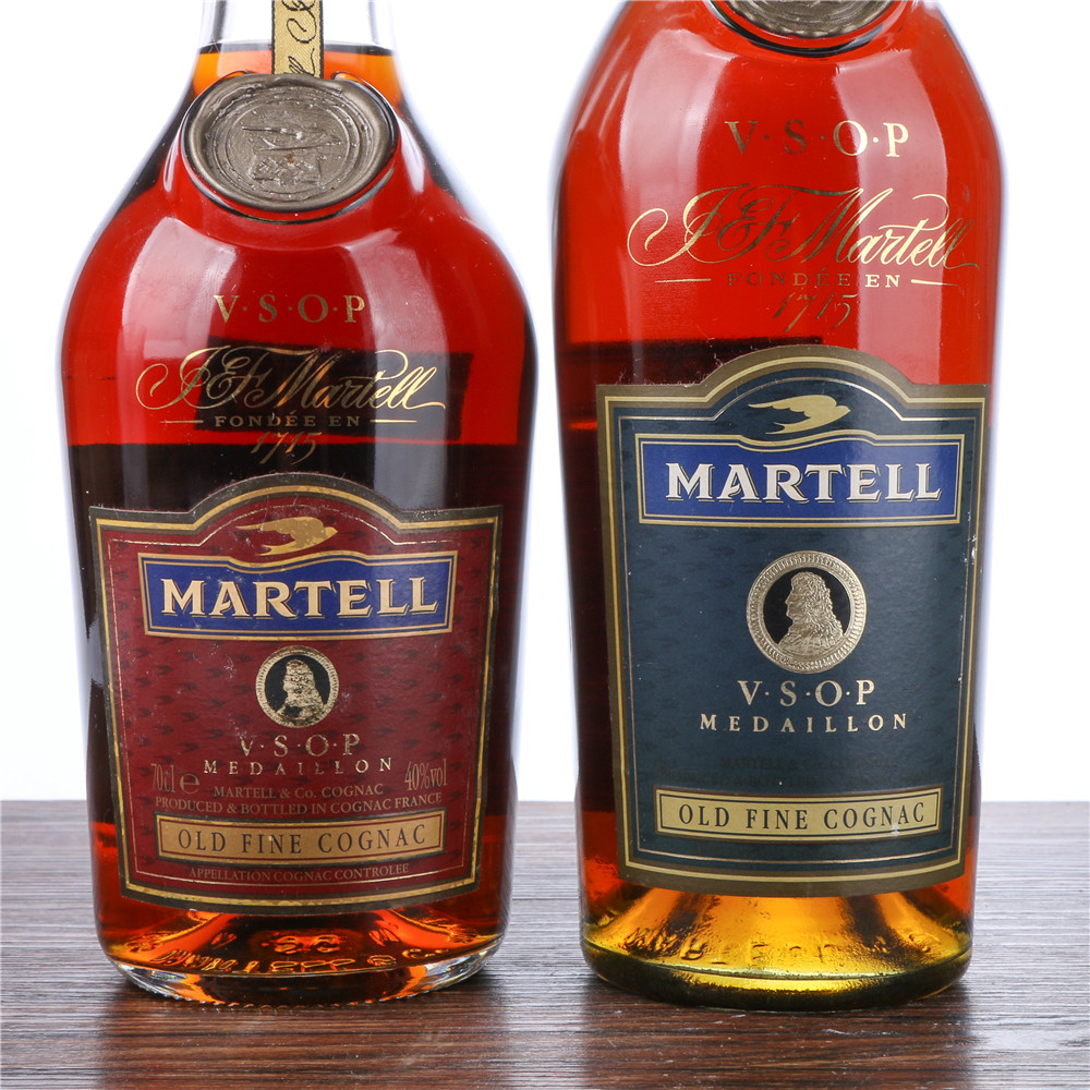 30.90年代马爹利vsop 40度700ml*2瓶