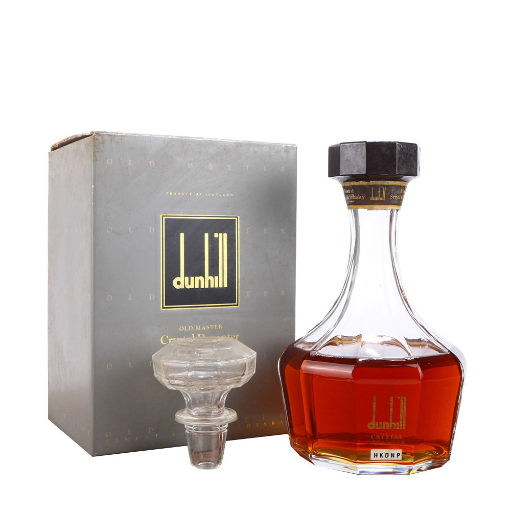 70/90年代登喜路苏格兰调和威士忌酒 40度700ml老洋酒收藏