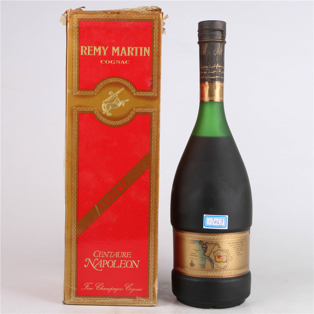 37.80年代2斤装金标人头马干邑 40度1000ml*1瓶