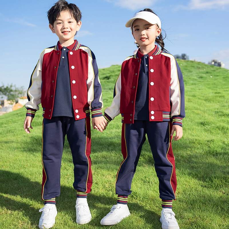 小学生校服运动会班服幼儿园春秋季园服一年级棒球服套装夏季园服