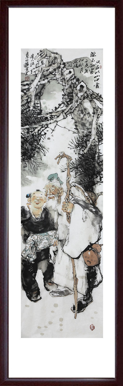 中国水墨画院画家 仇宏志《只在此山中》 中美协会员【墨华斋】