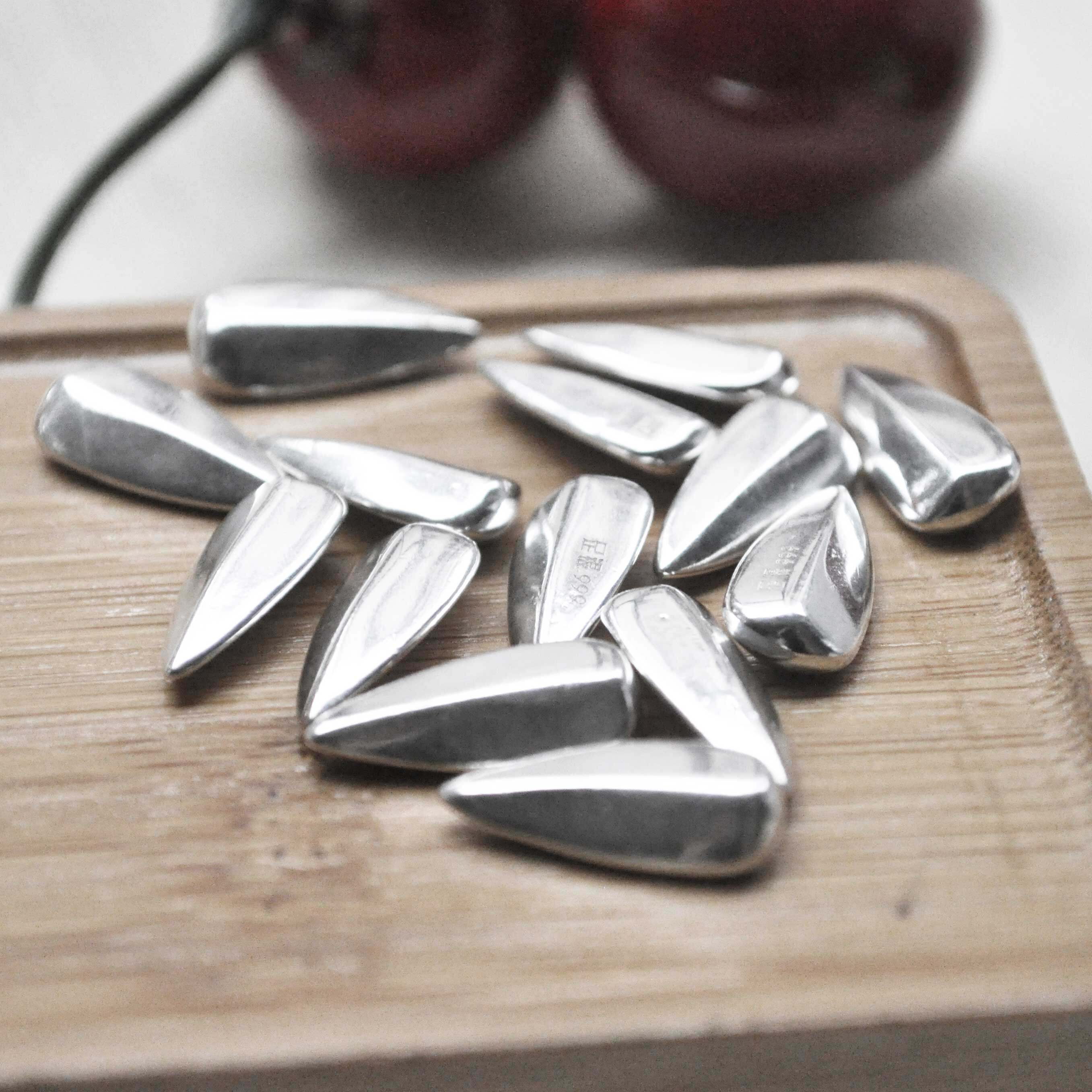 纯银银瓜子 足银999甄嬛惠贵人送好物红包彩礼嫁妆钱现货银饺饰品