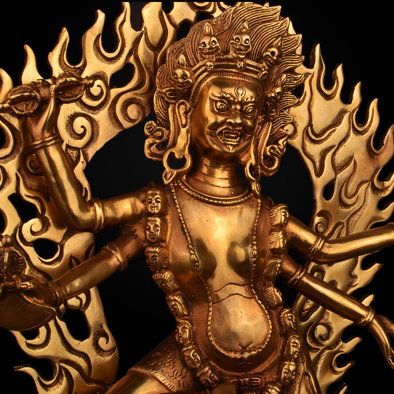 吉庆寺 密宗藏传 四臂 空行母 佛法加持