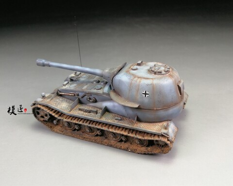 【模匠】1/72 二战德国 狮式重型坦克模型 vk7201k型 成品代工
