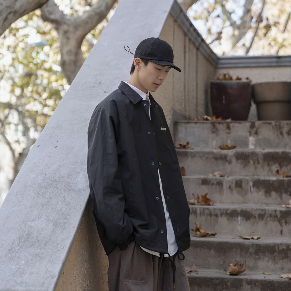 情侣春季棒球服_春季新款bf街头日系情侣衬衫外套宽松韩版ins潮牌教练